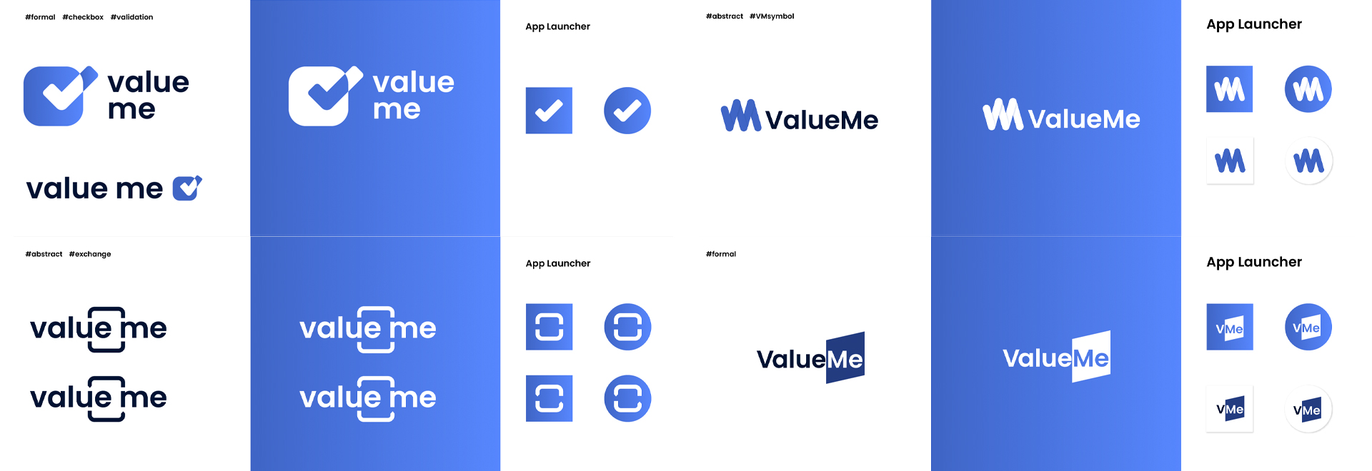 Exploración de identidad y logotipo